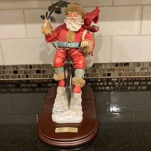 Kurt S. Adler “Santa on Bicycle”